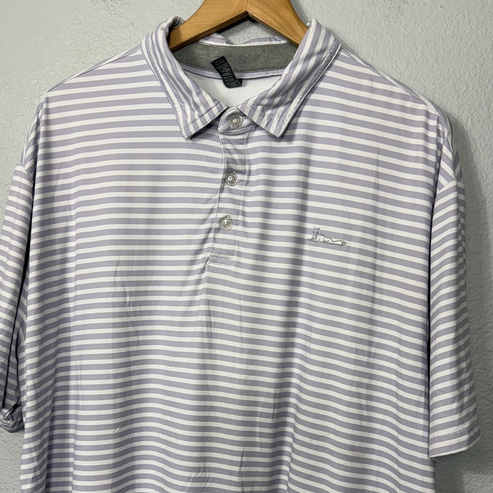 AndersonOrd‎ Royal Fox Country Club Striped Polo Shirt